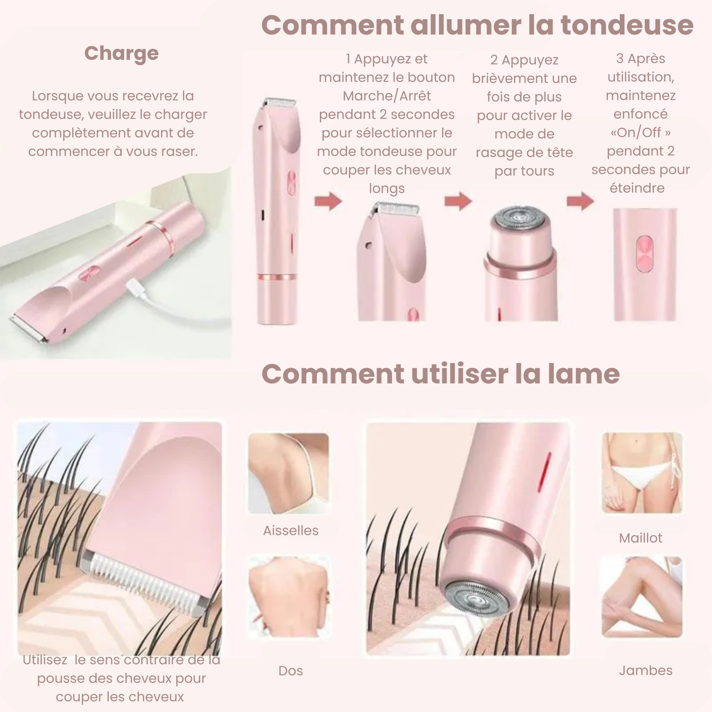 SilkEase™ Rasoir Electrique